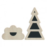 Малко дървено селце – Градина