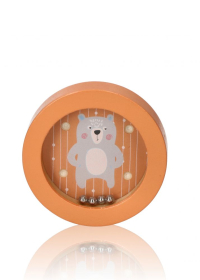 ORANGE MAZE WITH BEAR