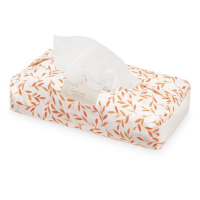 Wet Wipe Cover - GOTS Caramel Leaves